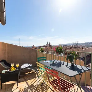 La Croix - F3, Terrasse Vue Panoramique, Vieux-nice Old Town&terrace Appartement Nice